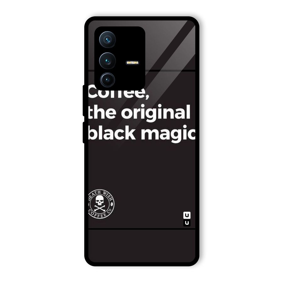 Original Black Magic Glass Back Case for Vivo V23 Pro