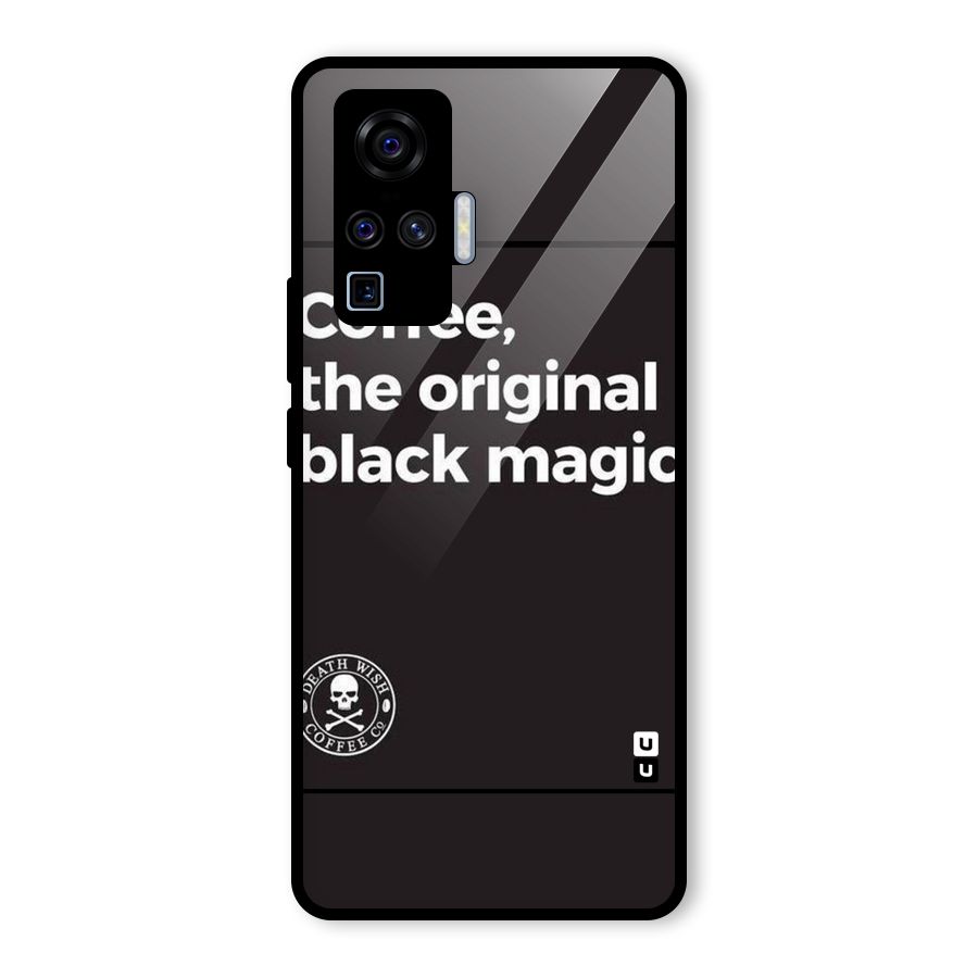 Original Black Magic Glass Back Case for Vivo X50 Pro