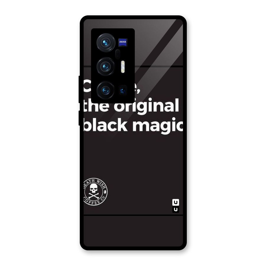 Original Black Magic Glass Back Case for Vivo X70 Pro Plus