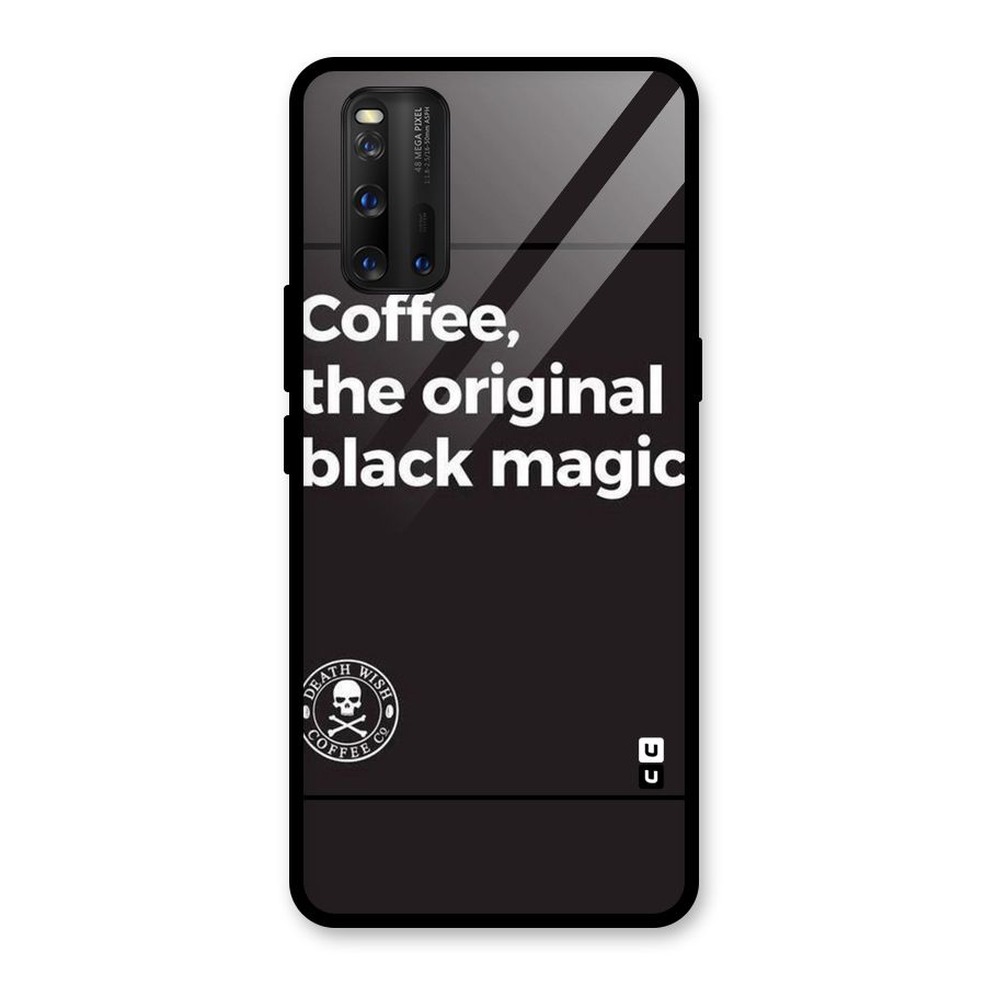 Original Black Magic Glass Back Case for Vivo iQOO 3