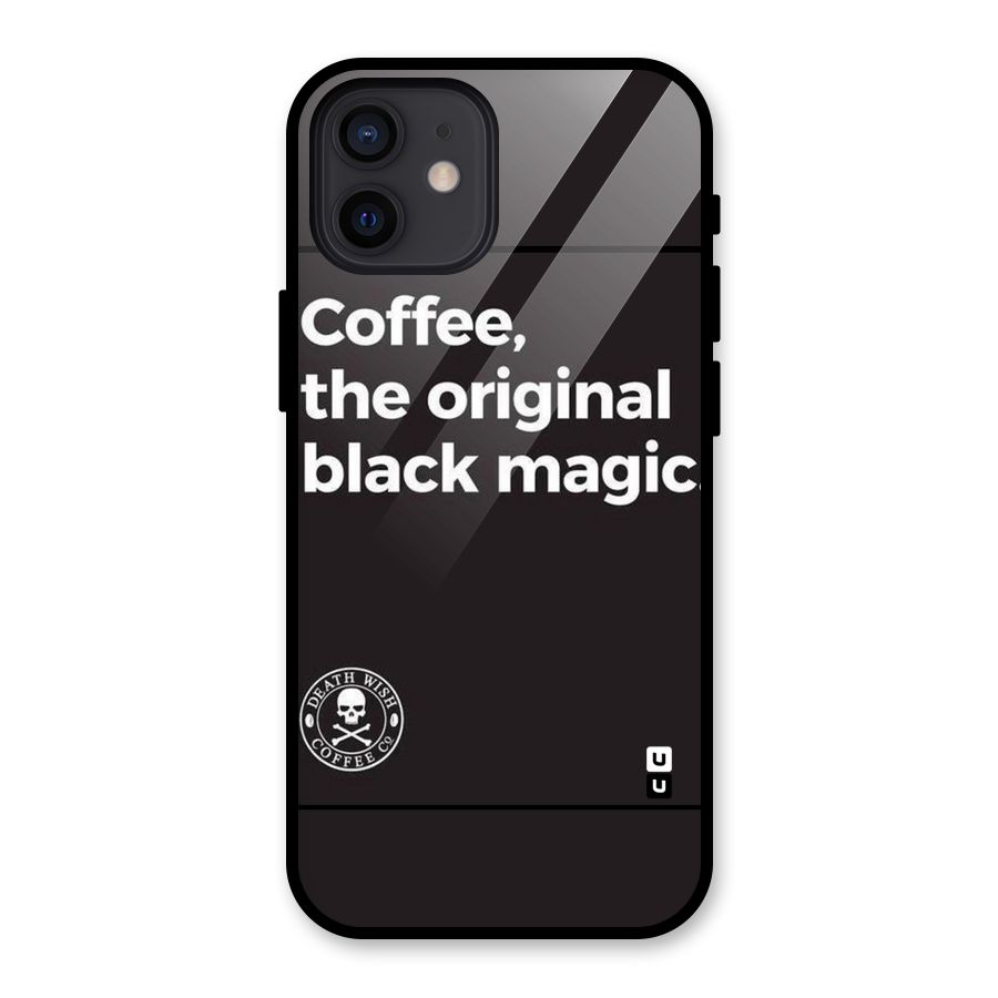 Original Black Magic Glass Back Case for iPhone 12
