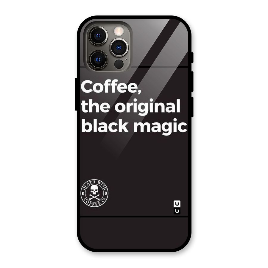 Original Black Magic Glass Back Case for iPhone 12 Pro