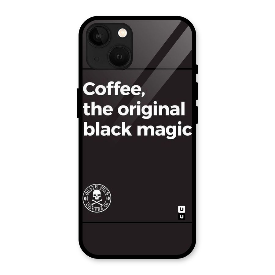 Original Black Magic Glass Back Case for iPhone 13