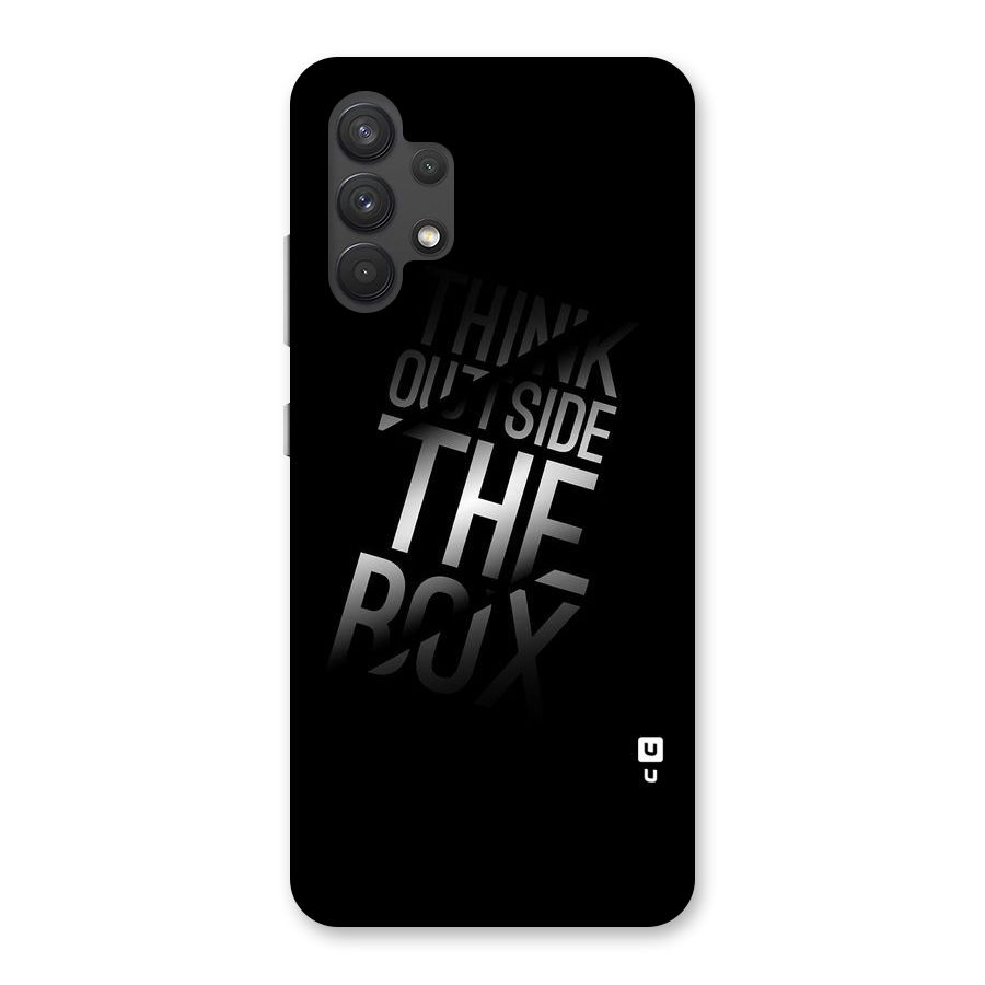 Outside The Box Back Case for Galaxy A32