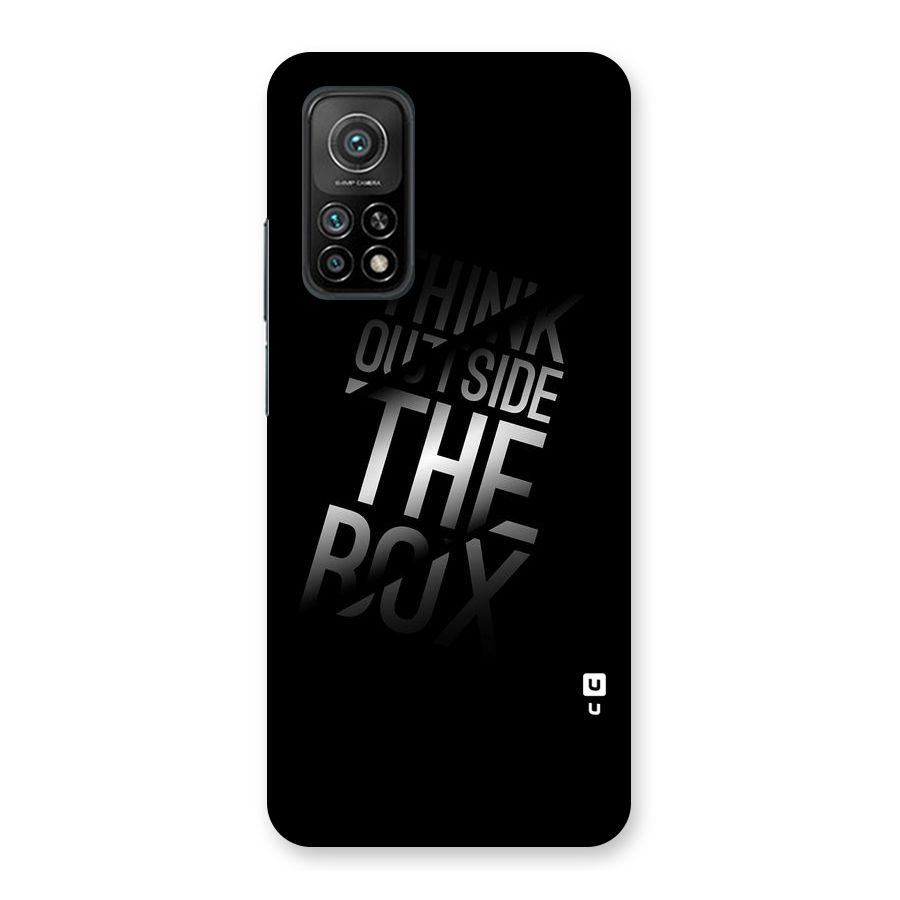 Outside The Box Back Case for Mi 10T 5G