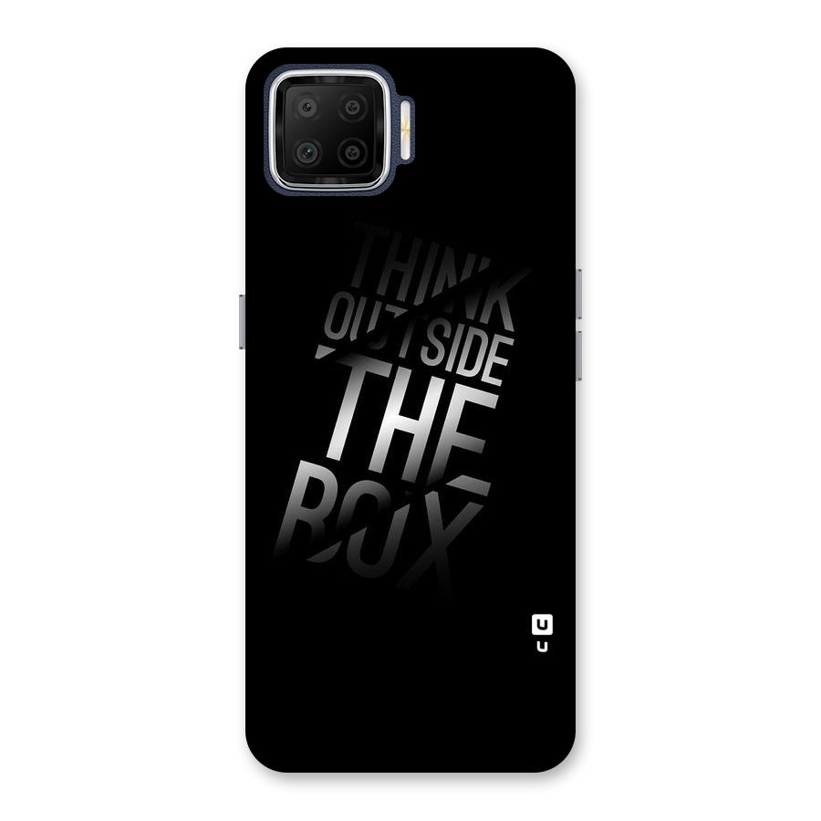 Outside The Box Back Case for Oppo F17