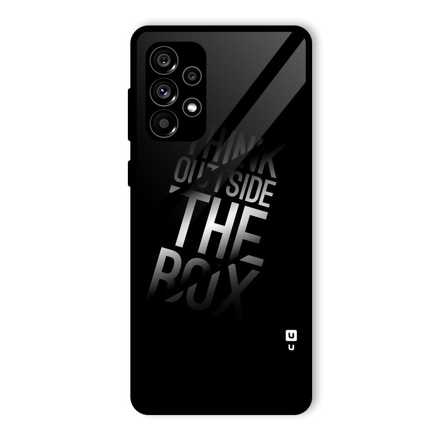 Outside The Box Glass Back Case for Galaxy A73 5G