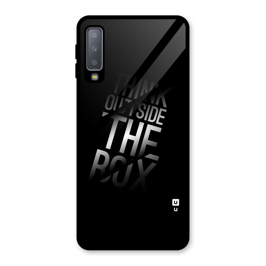 Outside The Box Glass Back Case for Galaxy A7 (2018)