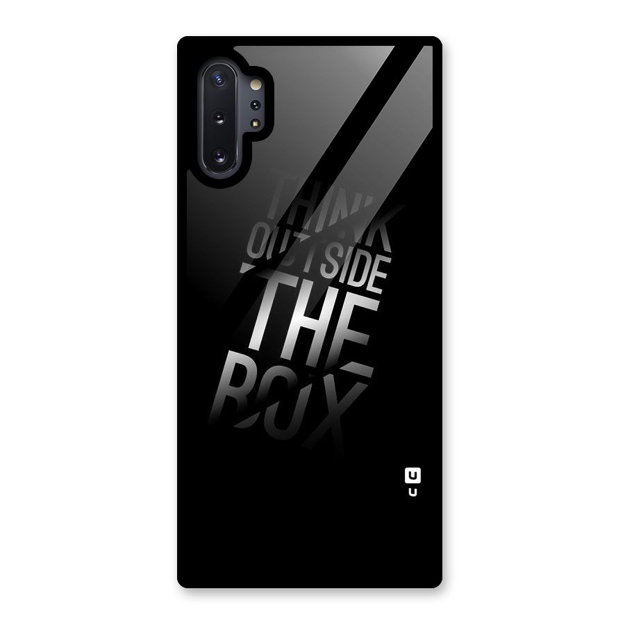 Outside The Box Glass Back Case for Galaxy Note 10 Plus