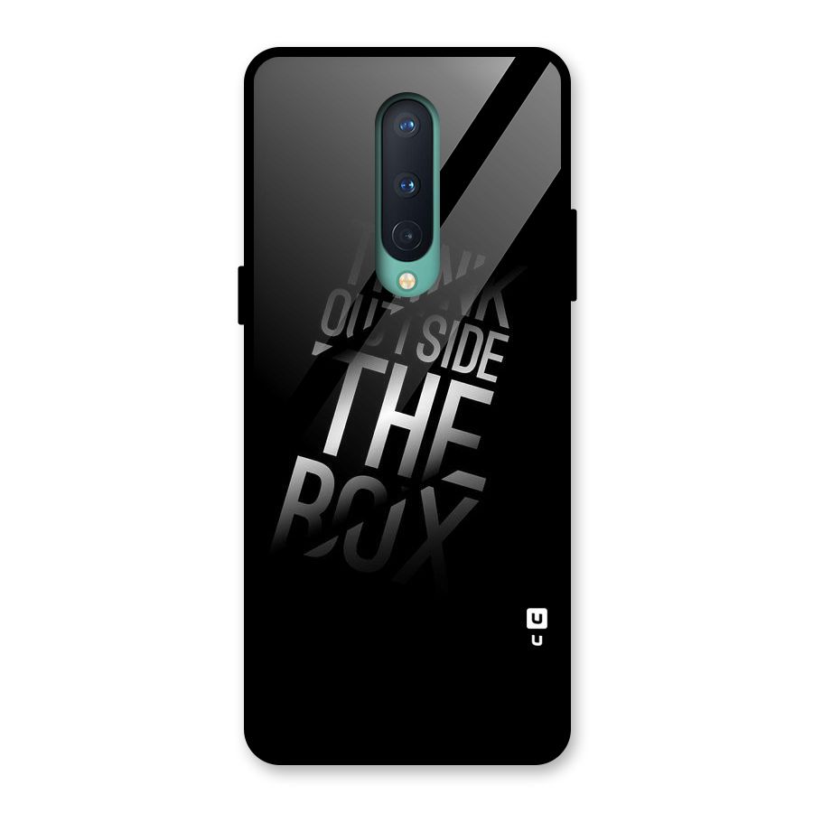 Outside The Box Glass Back Case for OnePlus 8