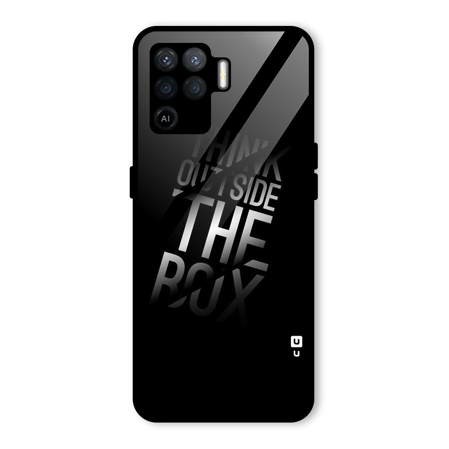 Outside The Box Glass Back Case for Oppo F19 Pro