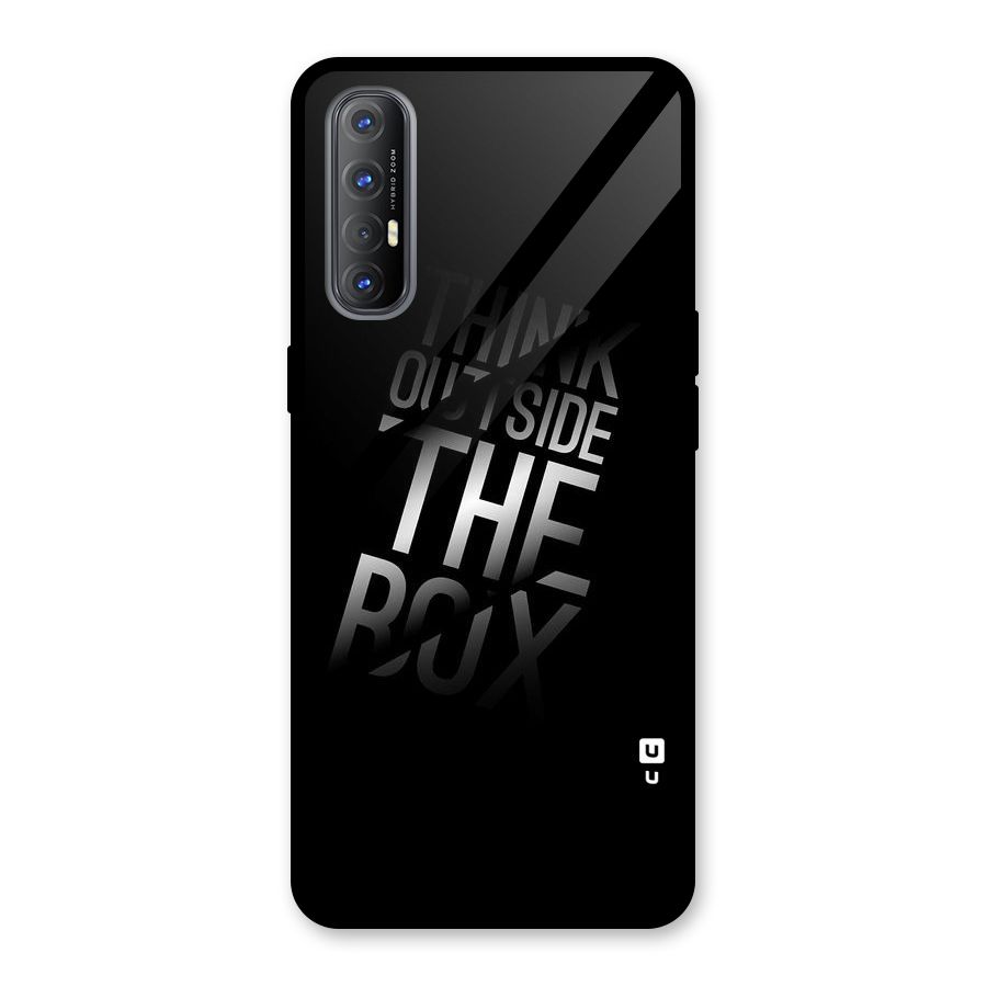 Outside The Box Glass Back Case for Oppo Reno3 Pro