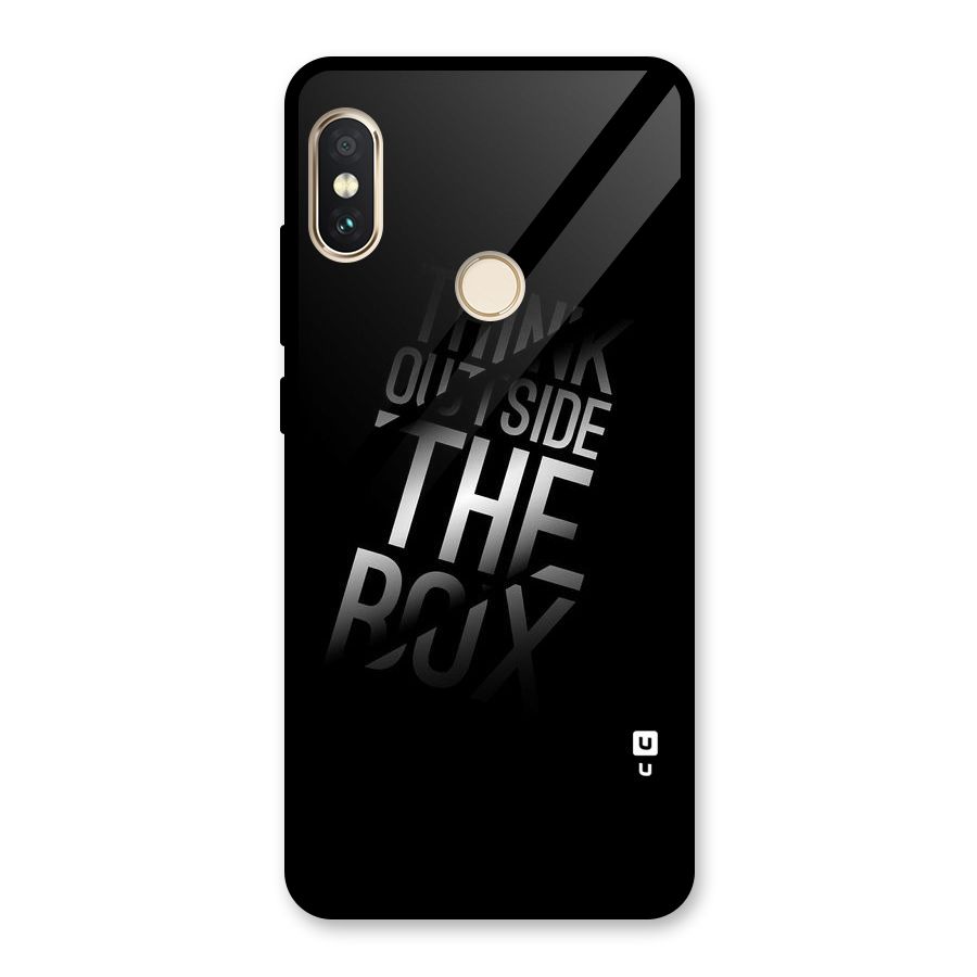 Outside The Box Glass Back Case for Redmi Note 5 Pro