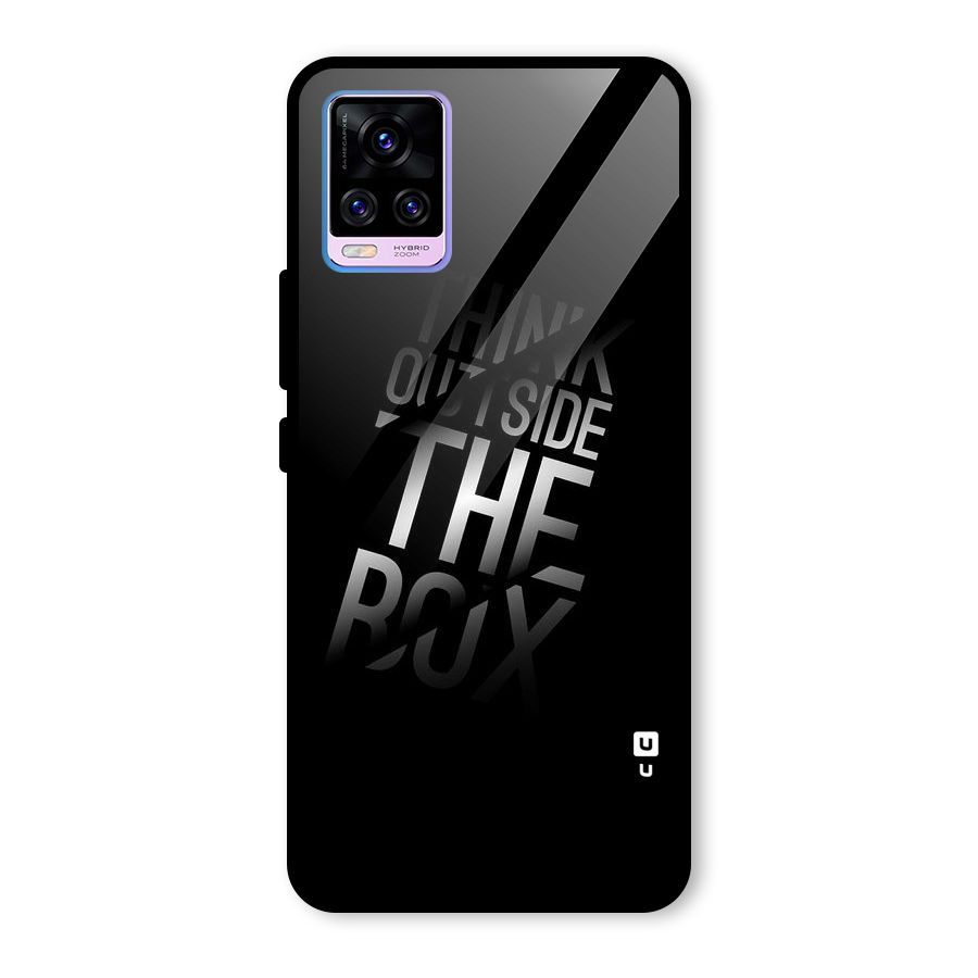 Outside The Box Glass Back Case for Vivo V20 Pro