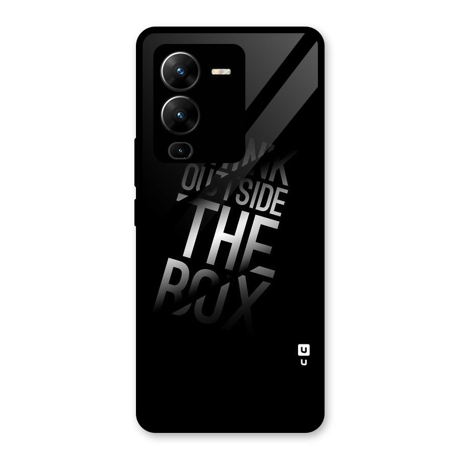 Outside The Box Glass Back Case for Vivo V25 Pro