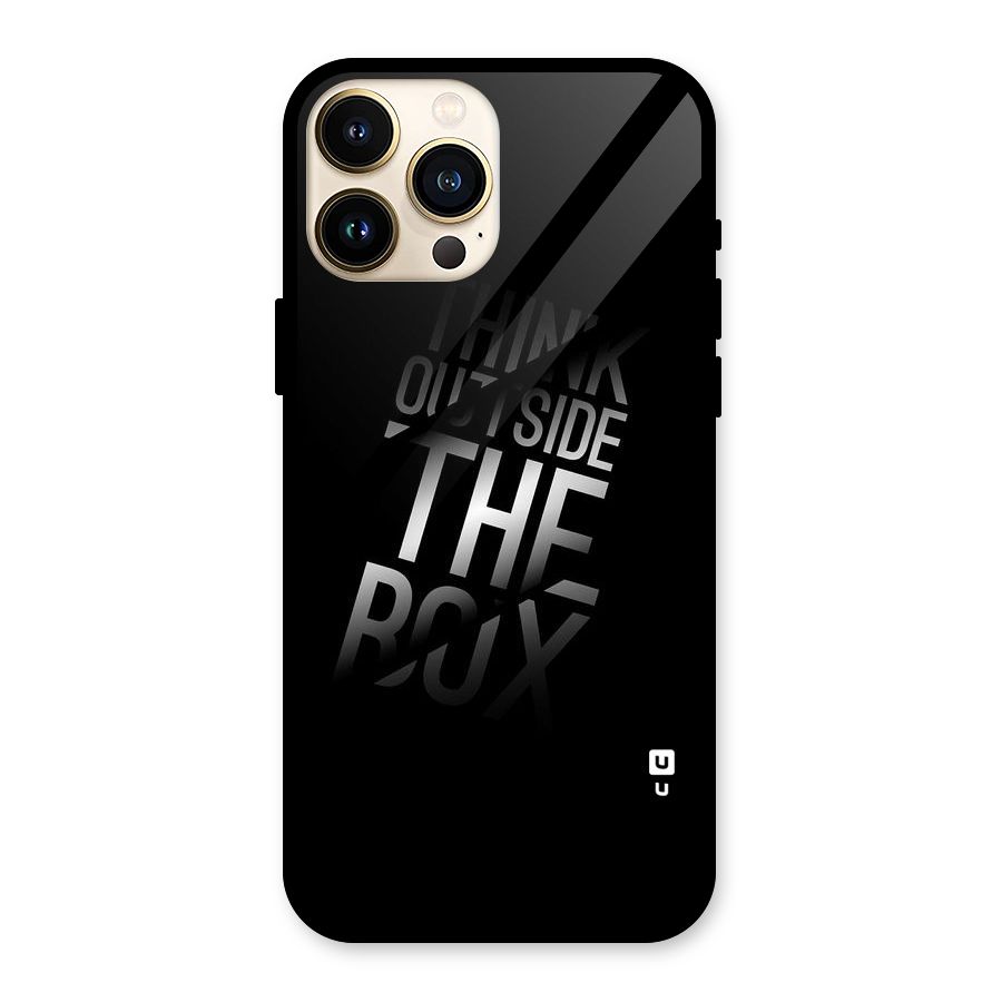 Outside The Box Glass Back Case for iPhone 13 Pro Max