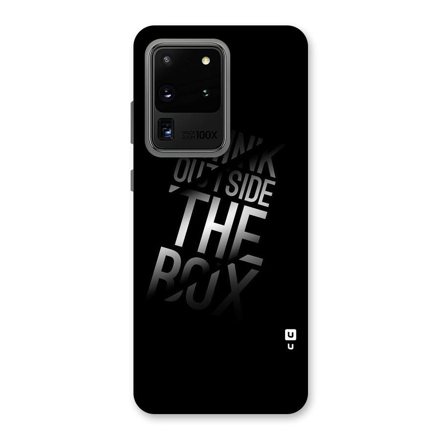 Outside The Box Thinking Back Case for Galaxy S20 Ultra