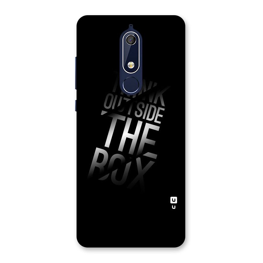 Outside The Box Thinking Back Case for Nokia 5.1