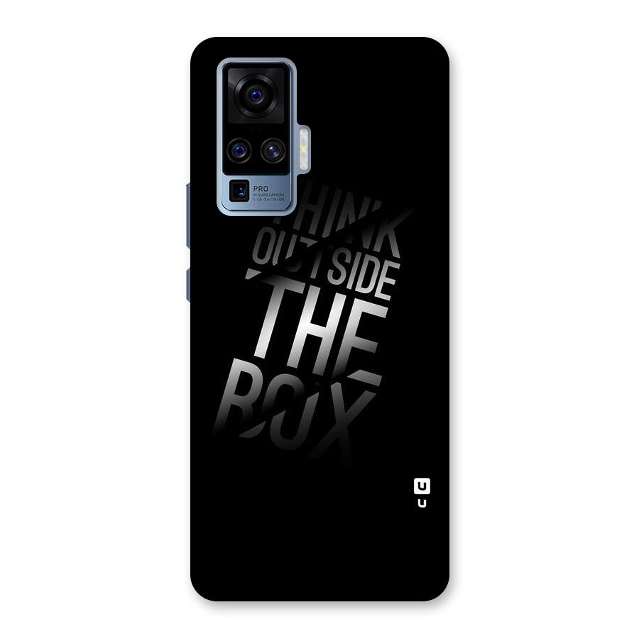 Outside The Box Thinking Back Case for Vivo X50 Pro