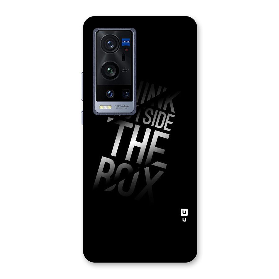 Outside The Box Thinking Back Case for Vivo X60 Pro Plus