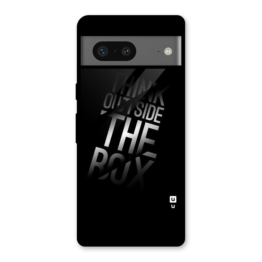 Outside The Box Thinking Glass Back Case for Google Pixel 7
