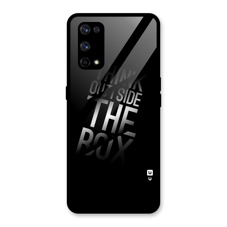 Outside The Box Thinking Glass Back Case for Realme X7 Pro
