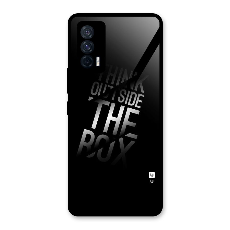 Outside The Box Thinking Glass Back Case for Vivo iQOO 7 5G