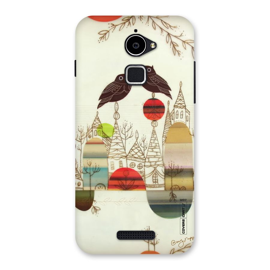 Owl Art Back Case for Coolpad Note 3 Lite