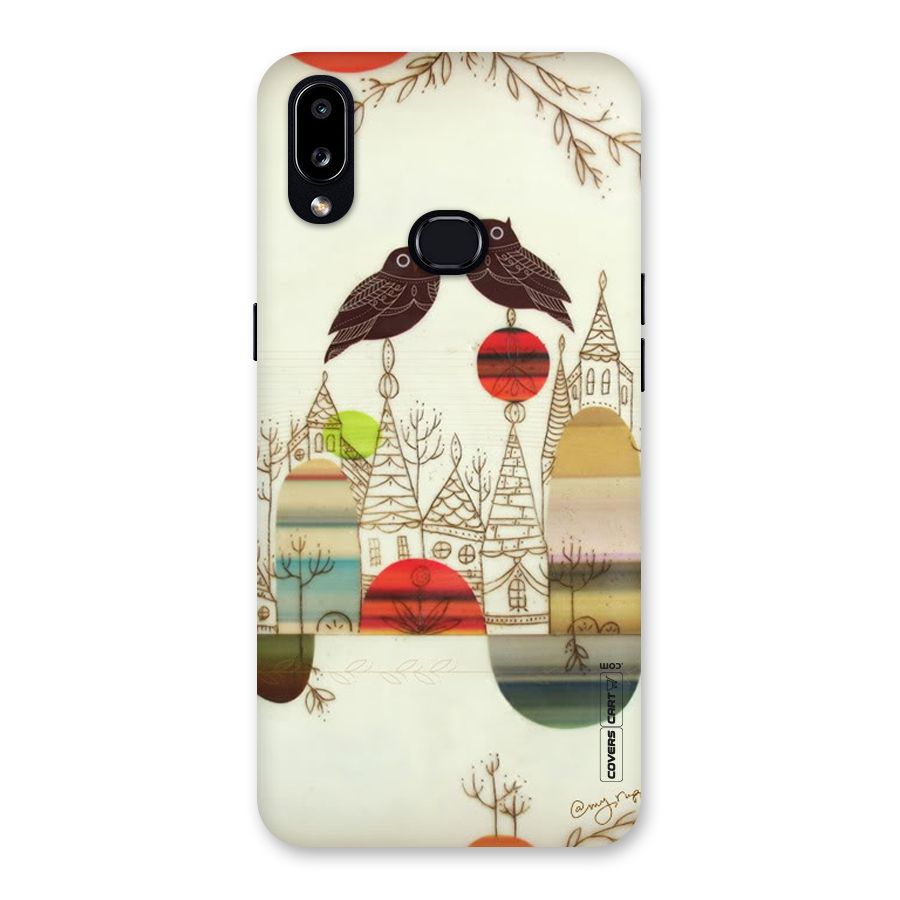 Owl Art Back Case for Galaxy A10s
