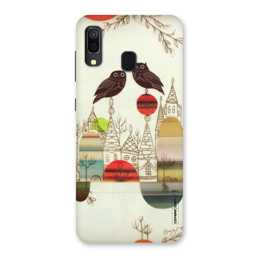 Owl Art Back Case for Galaxy A30