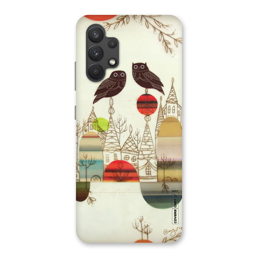 Owl Art Back Case for Galaxy A32