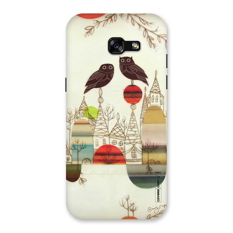 Owl Art Back Case for Galaxy A5 2017
