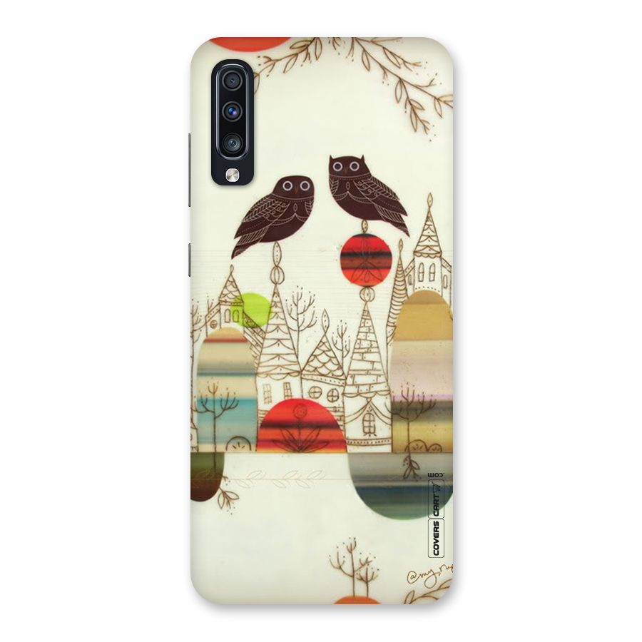 Owl Art Back Case for Galaxy A70