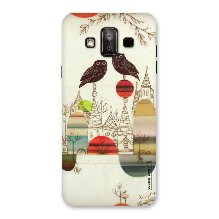 Owl Art Back Case for Galaxy J7 Duo