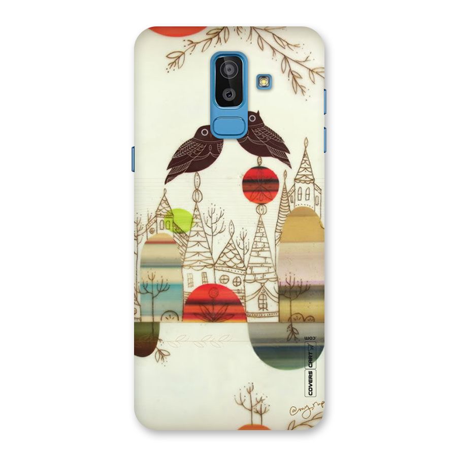 Owl Art Back Case for Galaxy J8