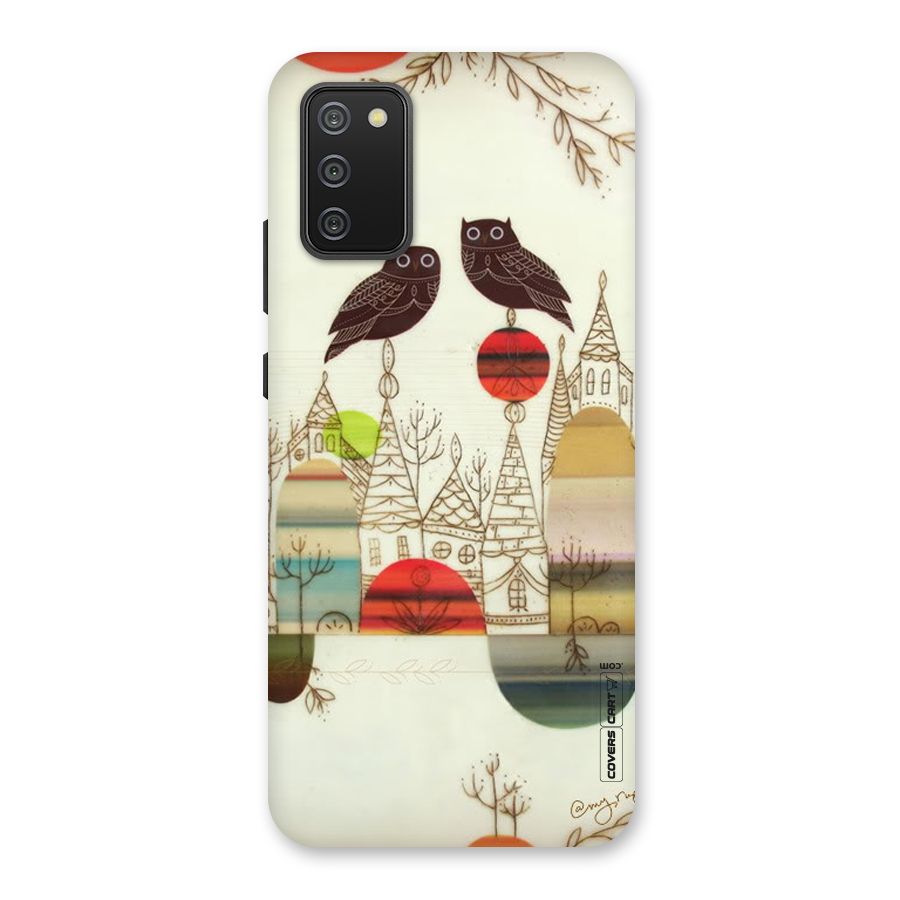Owl Art Back Case for Galaxy M02s