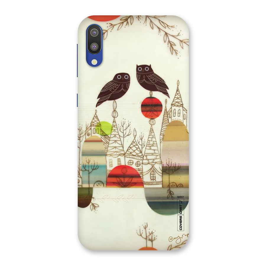 Owl Art Back Case for Galaxy M10