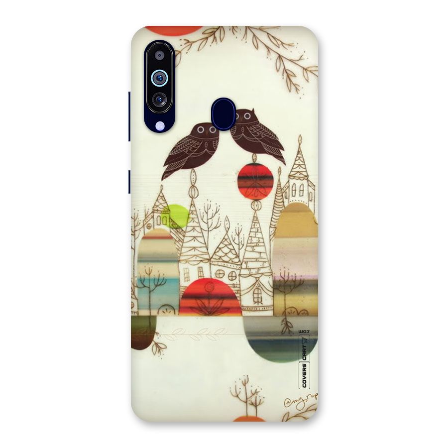 Owl Art Back Case for Galaxy M40