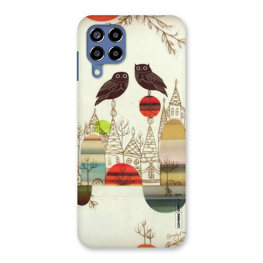 Owl Art Back Case for Galaxy M53 5G