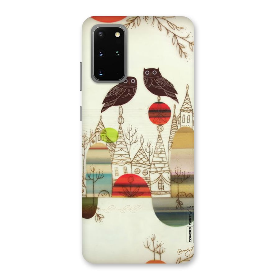 Owl Art Back Case for Galaxy S20 Plus