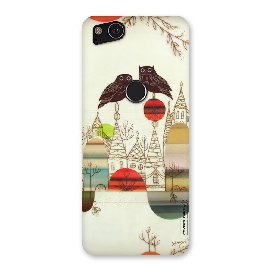 Owl Art Back Case for Google Pixel 2