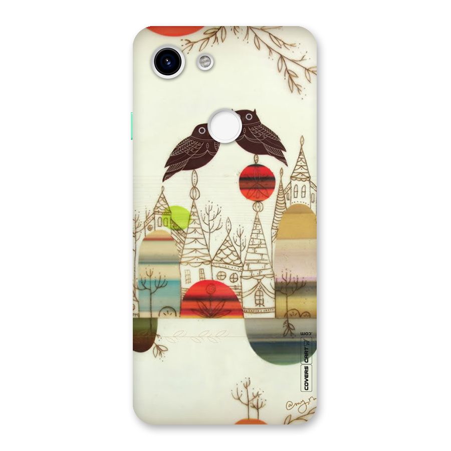 Owl Art Back Case for Google Pixel 3