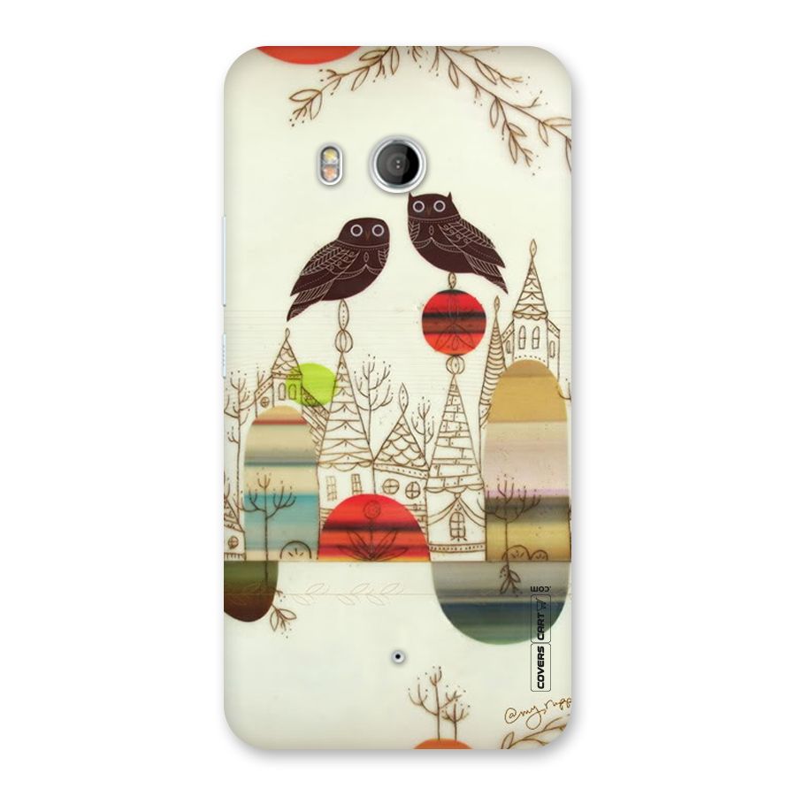 Owl Art Back Case for HTC U11