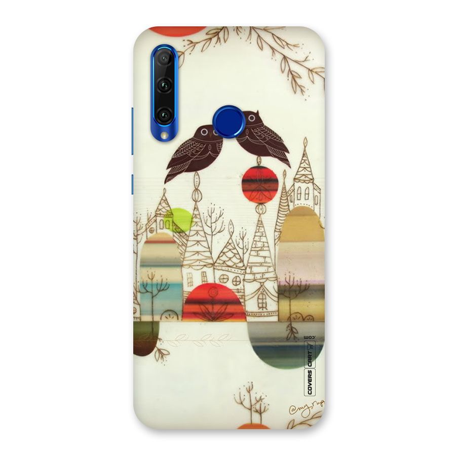 Owl Art Back Case for Honor 20i