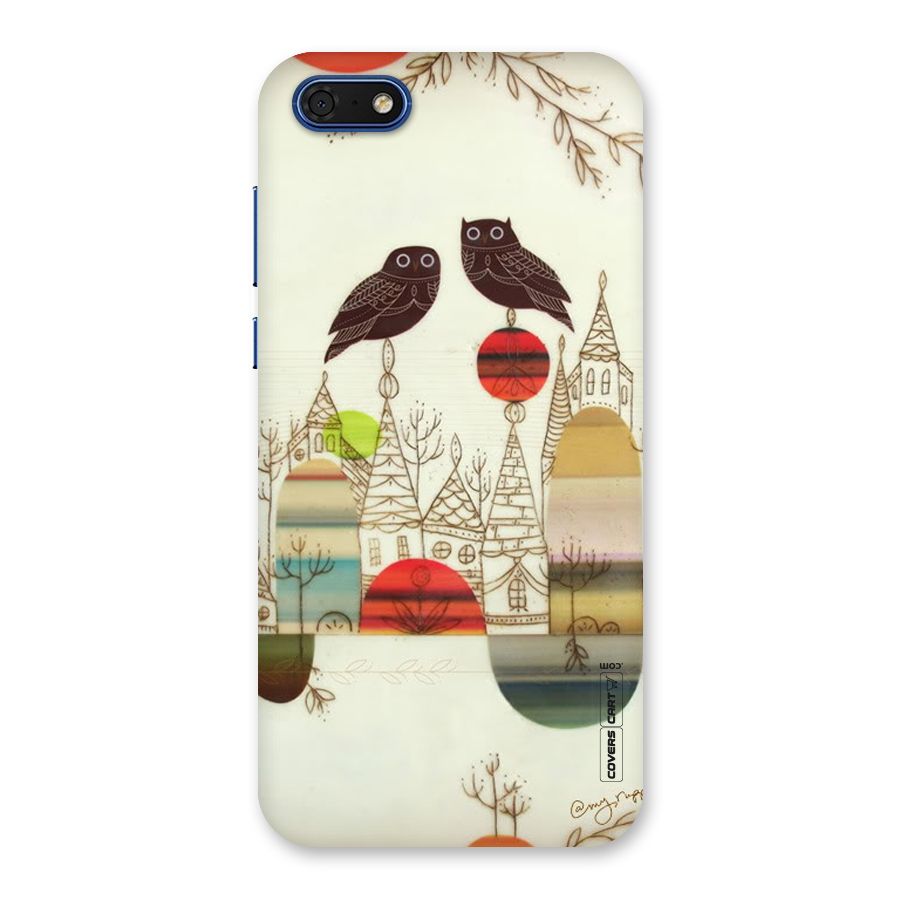 Owl Art Back Case for Honor 7s