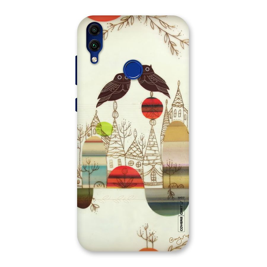 Owl Art Back Case for Honor 8C