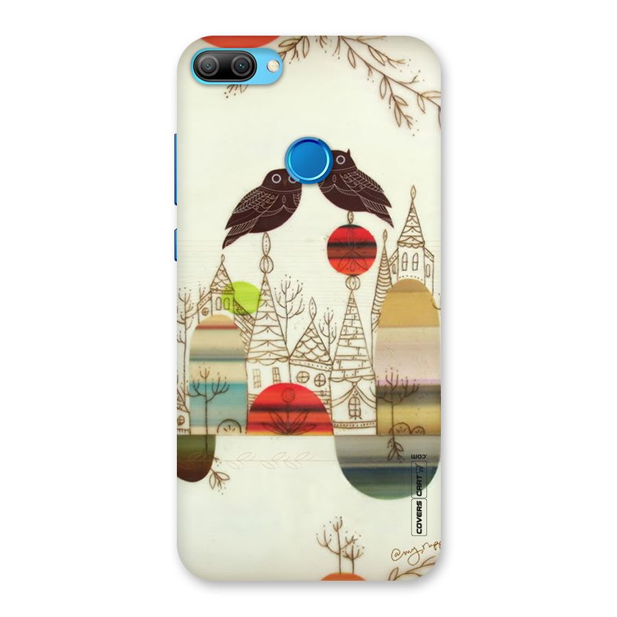 Owl Art Back Case for Honor 9N