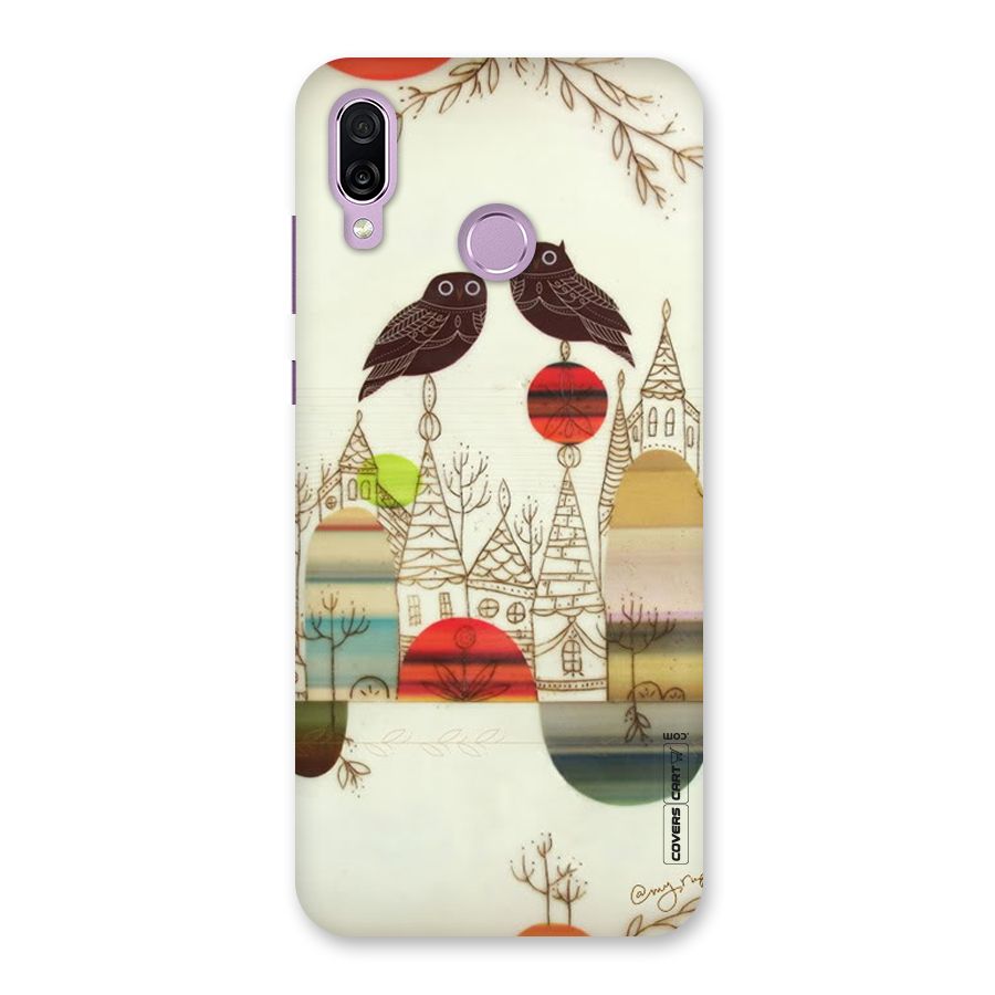 Owl Art Back Case for Honor Play