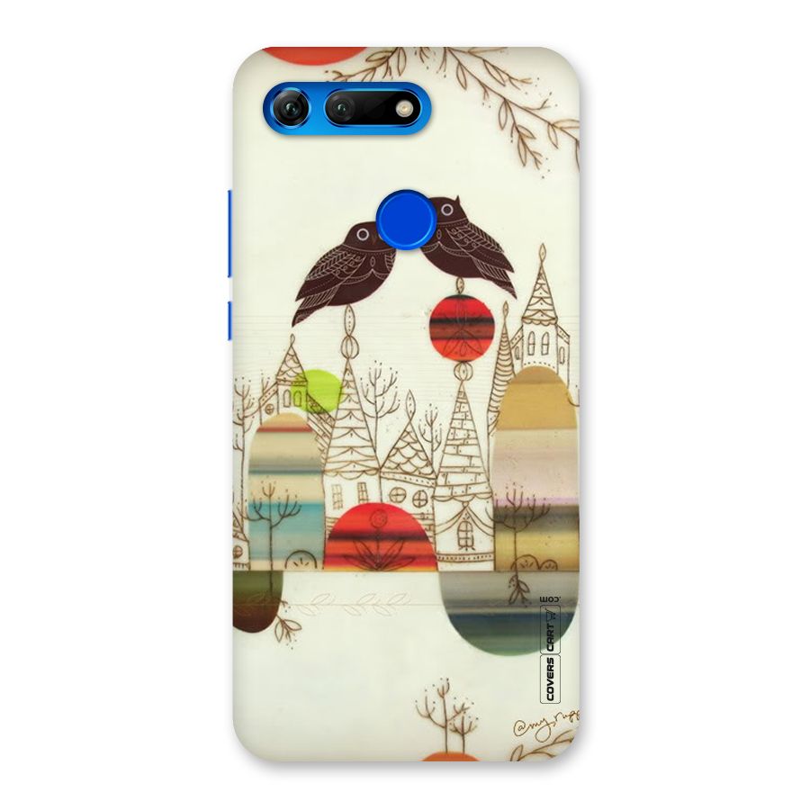 Owl Art Back Case for Honor View 20