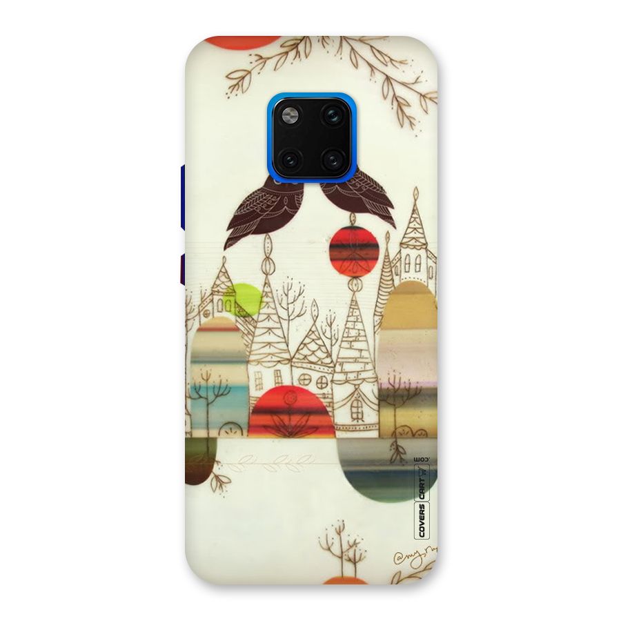 Owl Art Back Case for Huawei Mate 20 Pro